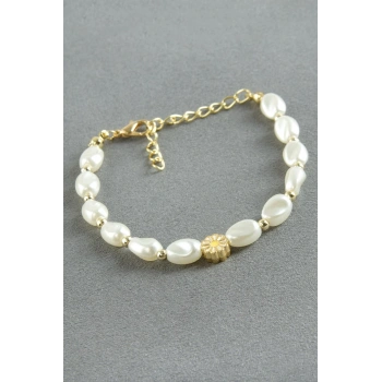 Papatya İnci Bileklik