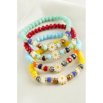 Papatya Kristal Trend Bileklik