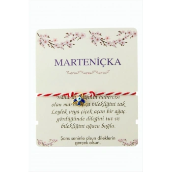 Papatya Marteniçka İp Bileklik