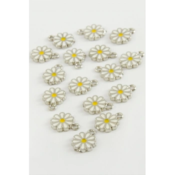 Papatya Tek Kulplu Mineli Bileklik ve Kolye Ucu Aparatı 1 Adet