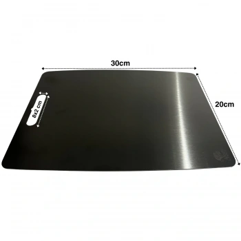 Paslanmaz Çelik Kesme Tahtası  20X30 cm Mutfak Sebze Et Kesme Tahtası Doğrama Tahtası Mutfak Aksesuarları (4887)