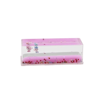 PEMBE SU HAYVAN - YILDIZ D.GEN MİKA YÜZEN BATMAYAN DEKORATİF BİBLO AKVARYUM4.7X13.6X4.5CM (4887)