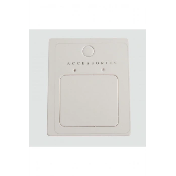 Pencereli Lüx Küpe Kartı 100 Adet