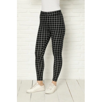 Penye Likralı Tayt Siyah