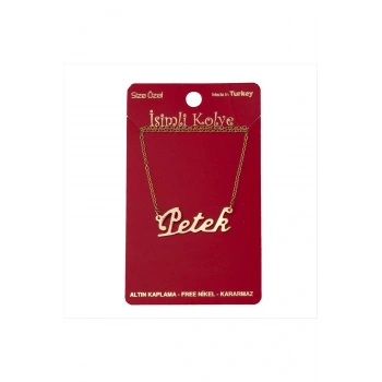 Petek isimli kolye (Kişiye Özel)