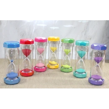 Plastik Çerceveli Renkli 5 Dk Kumsaati Alk4562