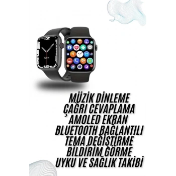 Plastik Kordonlu Kalp Atışı Uyku Takibi Ve Çağrı Cevaplayabilen Akıllı Saat