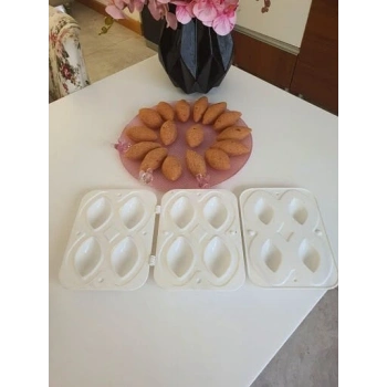 Pratik İçli Köfte - Dolgulu Kurabiye Yapma Aparatı 3 Parça