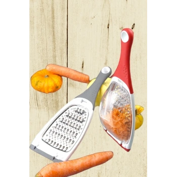 Pratik Uzun Saplı Çift Yönlü Hazneli Rende Sarımsak ,zencefil ,meyve Ve Sebze Öğütücü Rende -RT311