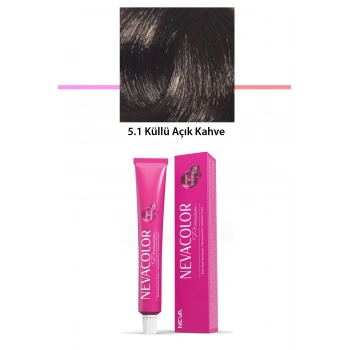 Premium 5.1 Küllü Açık Kahve - Kalıcı Krem Saç Boyası 50 g Tüp