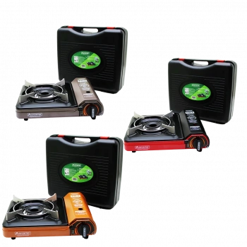 PRO PORTATİF KAMP OCAK PLS.ÇANTALI - GAZ STOP EMN.- RÜZGARLIK (4887)