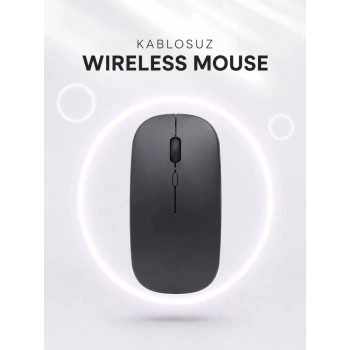 Profesyonel Mouse Wireless  Faresi Bluetooth Bağlantılı