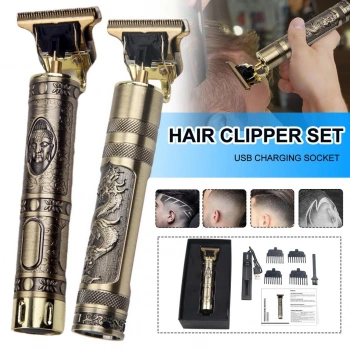 Profesyonel Şarjlı Saç Ve Sakal Tıraş Makinesi (4887)