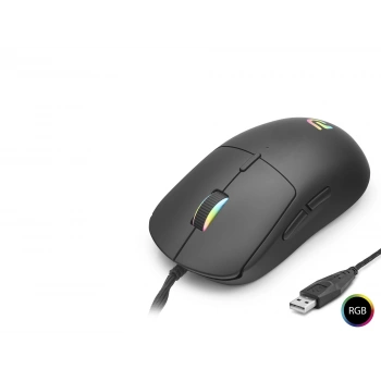 Proyg100B Gaming Mouse 3200 Dpi 6 Tuş Rgb - Siyah