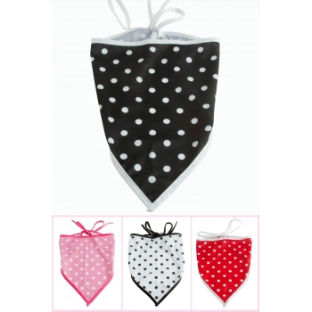 Puantiyeli Desenli Bohem Bandana