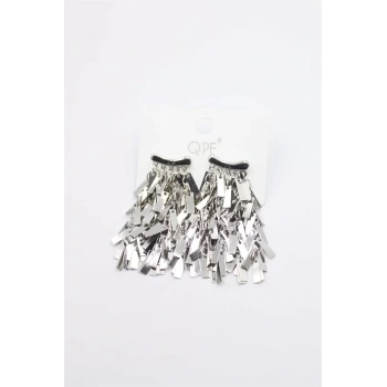 Pullu Küpe - Gümüş