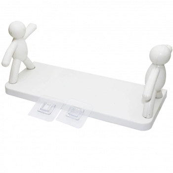 RAMBO MANKEN TUTACAKLI  PLASTİK ETEJER YAPIŞKANLI BÜYÜK=13.5X33CM (4887)