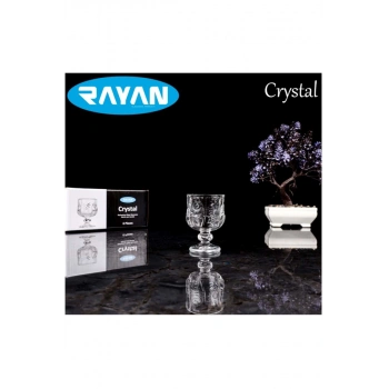 Rayan Crystal 6lı Kahve Yanı Bardak mudanis