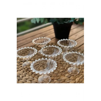 Rayan Petra 6lı Boncuklu Ayaklı Sunumluk