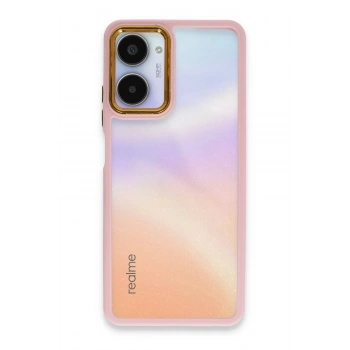 Realme 10 Pro 5G Kılıf Dora Kapak - Pudra