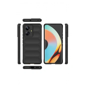 Realme 10 Pro 5G Kılıf Optimum Silikon - Koyu Yeşil