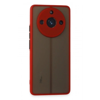 Realme 11 Pro Kılıf Montreal Silikon Kapak - Kırmızı