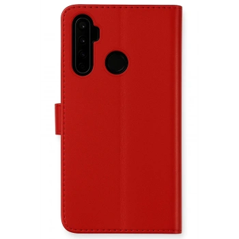 Realme 6i Kılıf Trend S Plus Kapaklı Kılıf - Kırmızı