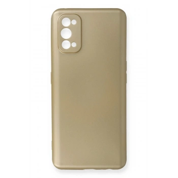 Realme 7 Pro Kılıf First Silikon - Gold