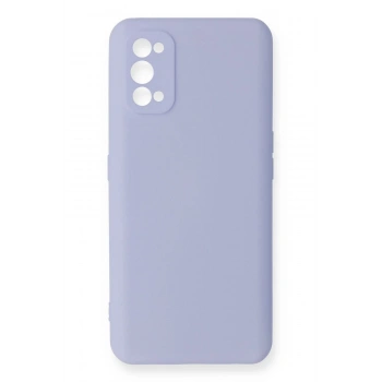 Realme 7 Pro Kılıf Nano içi Kadife Silikon - Lila