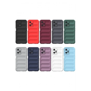 Realme 9 Pro 5G Kılıf Optimum Silikon - Kırmızı