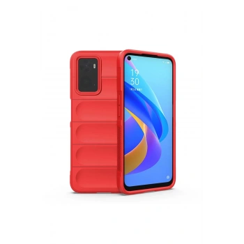 Realme 9i 4G Kılıf Optimum Silikon - Kırmızı