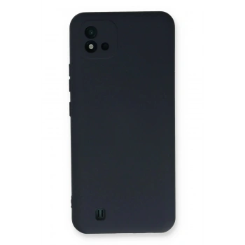 Realme C11 2021 Kılıf Nano içi Kadife Silikon - Lacivert