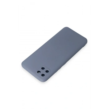 Realme C11 Kılıf Nano içi Kadife Silikon - Gri