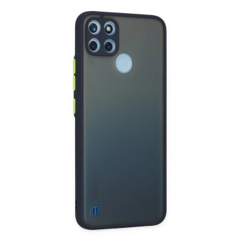 Realme C21Y Kılıf Montreal Silikon Kapak - Lacivert