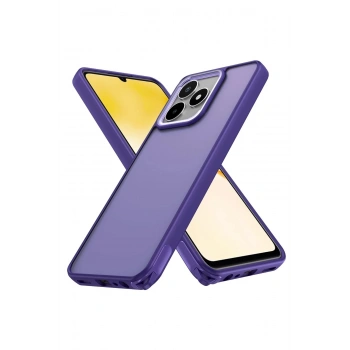 Realme C53 Kılıf Elegant Kapak - Derin Mor