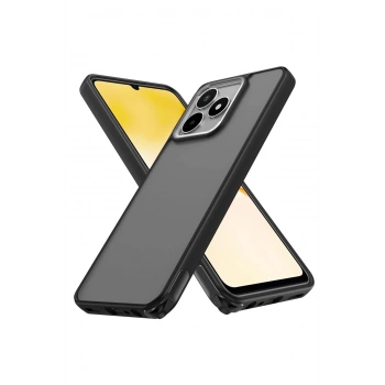 Realme C53 Kılıf Elegant Kapak - Siyah