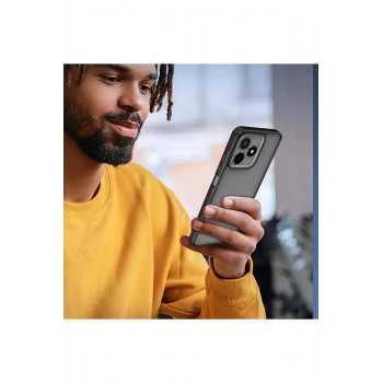 Realme C53 Kılıf Elegant Kapak - Titan Gri