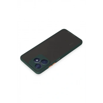 Realme C53 Kılıf Montreal Silikon Kapak - Yeşil