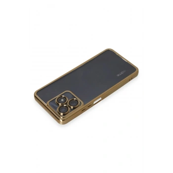 Realme C53 Kılıf Razer Lensli Silikon - Gold