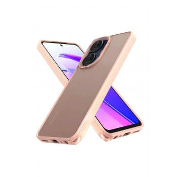 Realme C55 Kılıf Elegant Kapak - Pudra