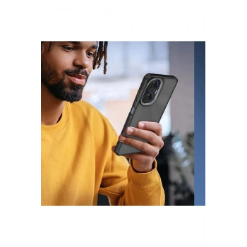 Realme C55 Kılıf Elegant Kapak - Siyah