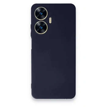 Realme C55 Kılıf First Silikon - Lacivert