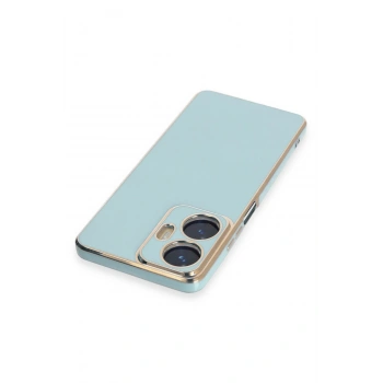 Realme C55 Kılıf Volet Silikon - Açık Yeşil