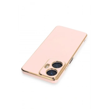 Realme C55 Kılıf Volet Silikon - Pembe