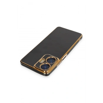 Realme C55 Kılıf Volet Silikon - Siyah