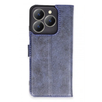 Realme C63 Kılıf Trend S Plus Kapaklı Kılıf - Lacivert