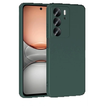 Realme C75 4G First Silikon - Koyu Yeşil