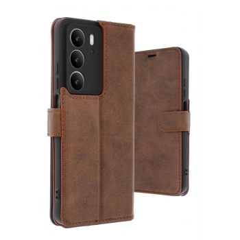 Realme C75 4G Trend S Plus Kapaklı Kılıf - Taba