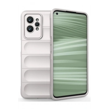 Realme GT2 Pro 5G Kılıf Optimum Silikon - Krem