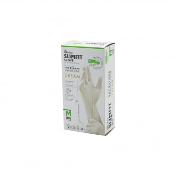 REFLEX SLİMFİT GLOVE KOD-029 M KREM PUDRASIZ MUAYENE ELDİVEN 100LÜ (4887)